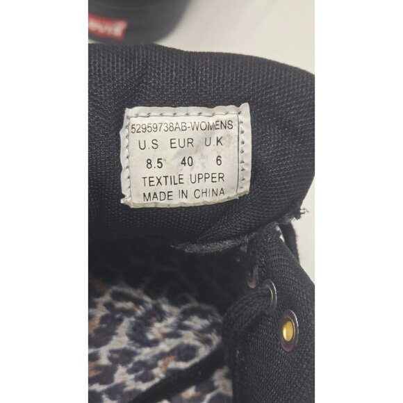 Levi's Women's Cain Canvas Casual Lace Up Sneaker Shoe size 8.5 - Picture 6 of 7